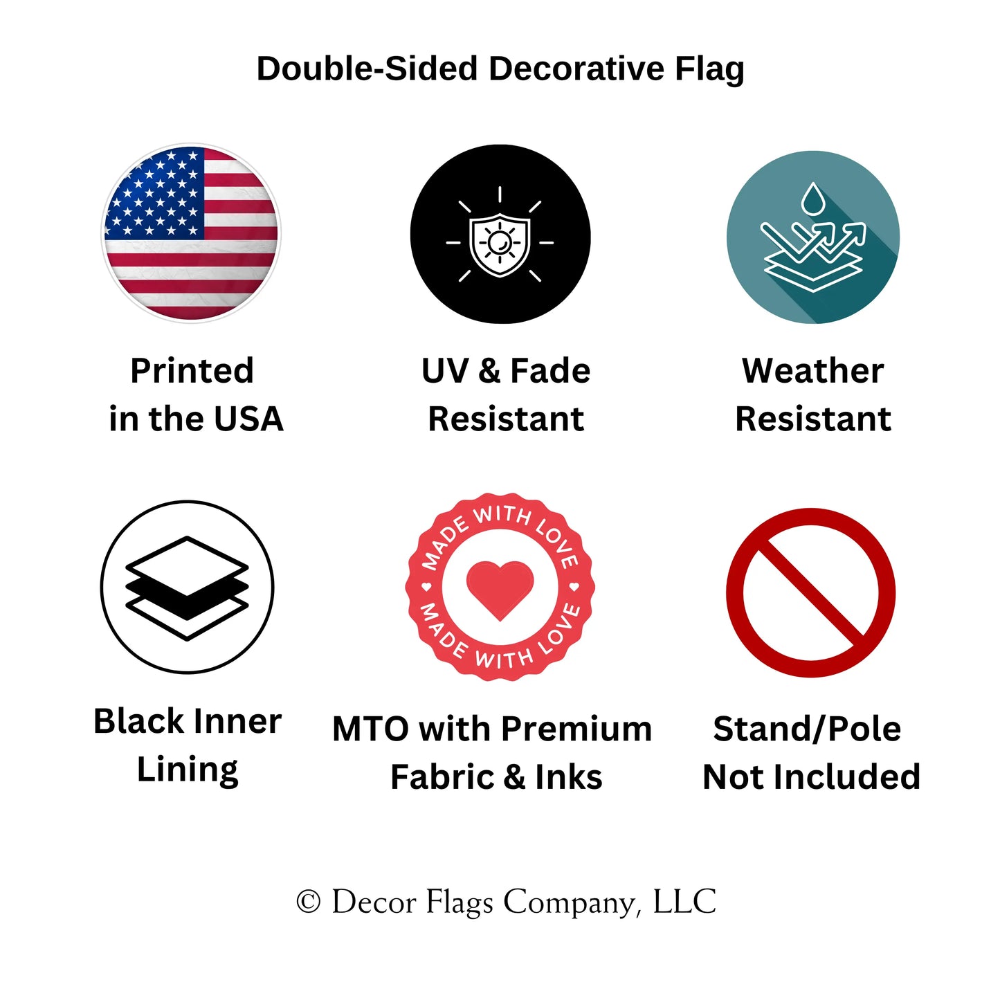 Blue Hydrangeas in Vase Garden and House Flag Decor Flags